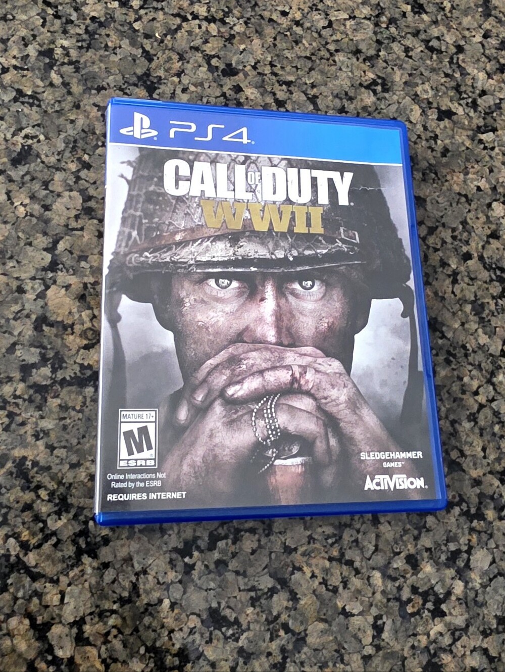 Call Of Duty WWII - Sony Playstation 4 PS4 video game M- Mature Pristine Tested